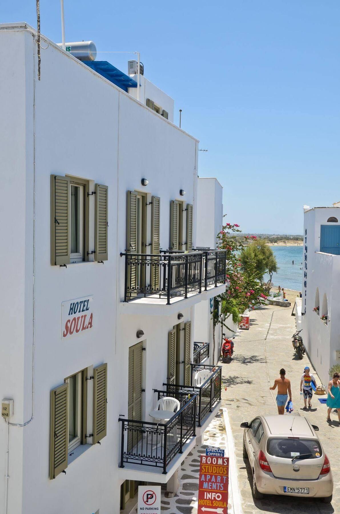 Отель Soula Naxos Naxos City Экстерьер фото